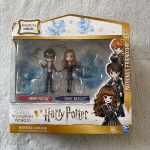 Magical Minis Harry Potter and Ginny Weasley Patronus Friendship Set